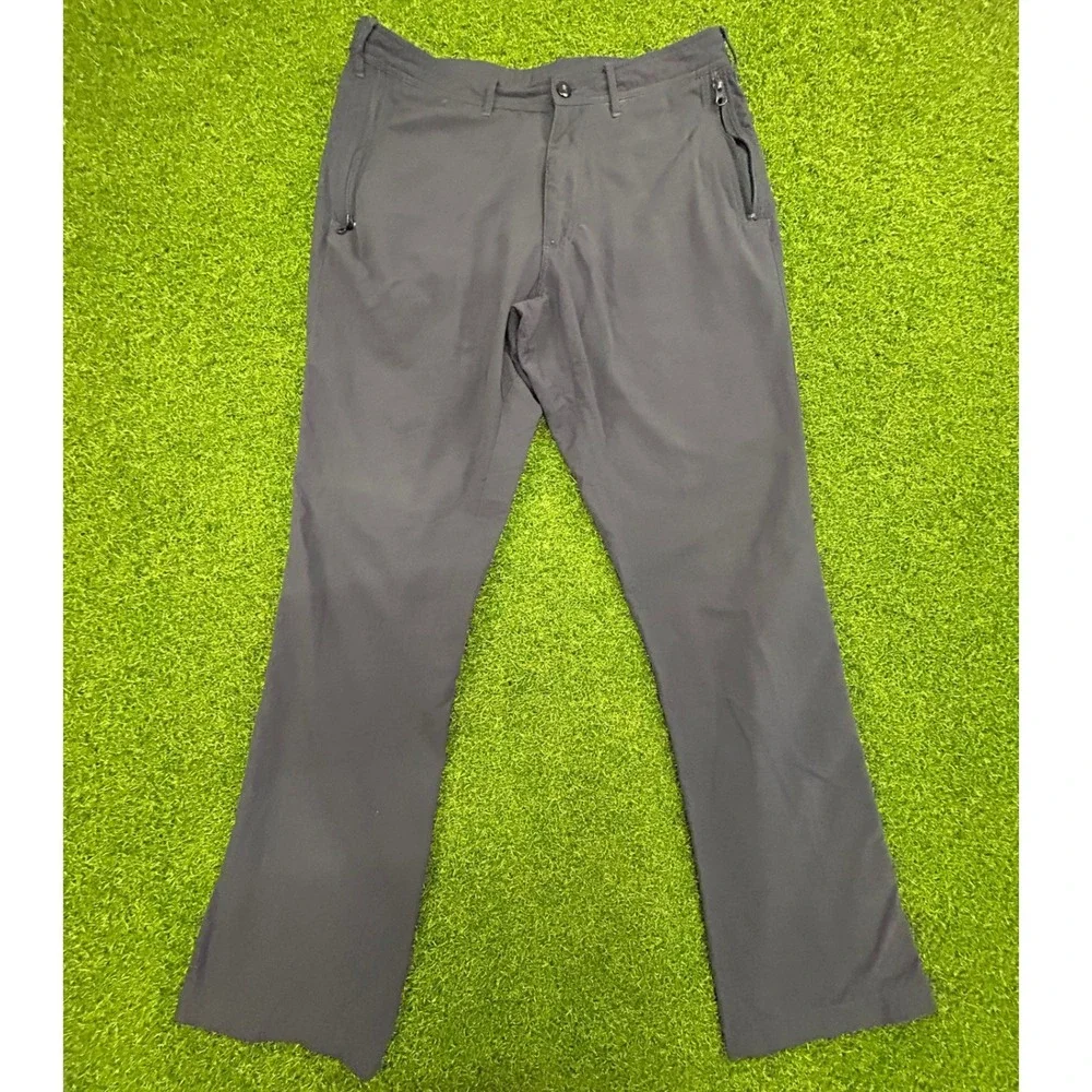 686 P^cubed Pick-Pocket Proof Pants Mens 32x32 Charcoal Grey Nylon Travel Hiking